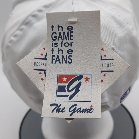 The Game| NWT Vintage MLB Detroit Tigers White Sports Cap Snap Back - Picture 5 of 10